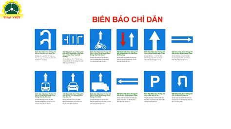 Biển báo chỉ dẫn là gì Có những loại biển báo chỉ dẫn nào