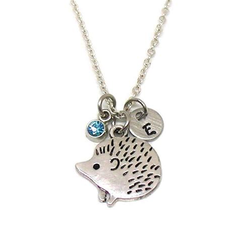 Hedgehog Pendant Etsy