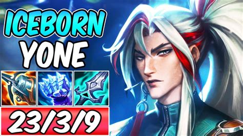 ICEBORN YONE TOP IS MEGA BROKEN Heartsteel Yone Top Gameplay Build