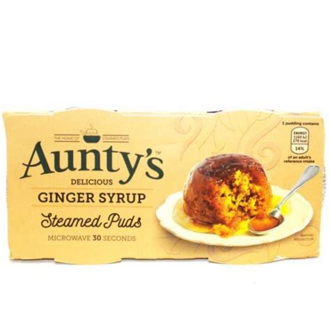 AUNTYS GINGER SYRUP STEAMED PUDDING British Pantry