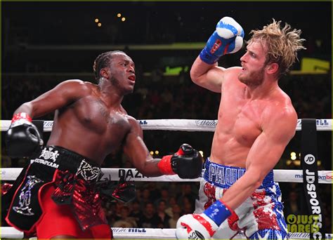 Photo: logan paul congratulates ksi after losing boxing rematch 08 ...