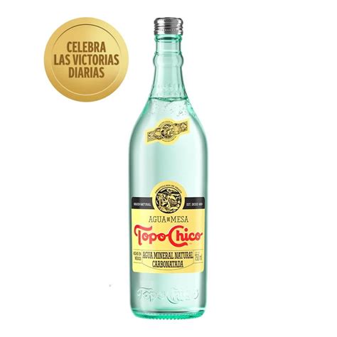 Agua Mineral Topo Chico Natural Ml Walmart