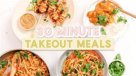 Homemade Takeout Meals In 30 Minutes Or Less Healthy And Easy Recipes