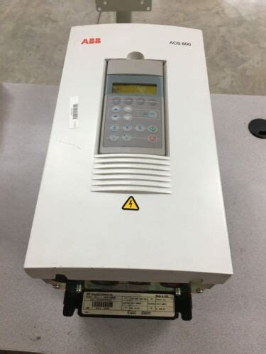 USED ABB ACS 600 10HP VARIABLE SPEED DRIVE ACS601 0011 4 000B1200800 EBay