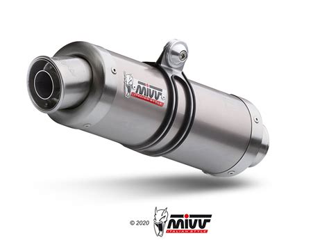 Mivv Slip On Gp Titan Standard Exhaust For Suzuki Gsx Fa