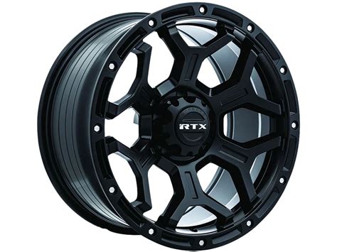 RTX Off Road Matte Black Goliath Wheels RealTruck