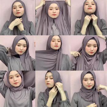 Tutorial Pashmina Plisket Simple Newstempo