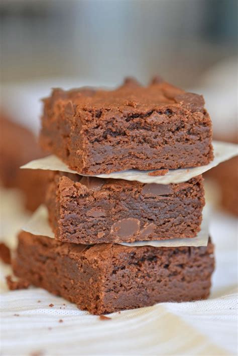 Easy As A Mix Homemade Brownies Recipe Culinary Mamas