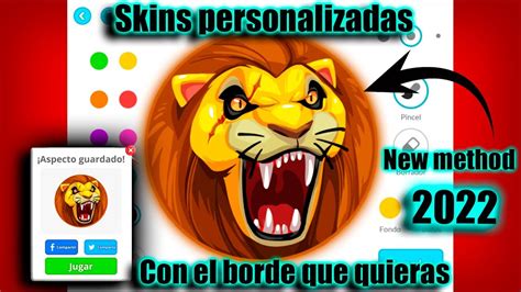 Tutorial De Como Crear Skins Personalizadas Con El Borde Que Quieras