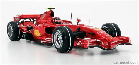 MATTEL HOT WHEELS N4658 Scale 1 18 FERRARI F1 F2007 N 6 KIMI RAIKKONEN SEASON 2007 WORLD