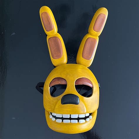 Spring Bonnie Mask Stl Digital Download Fnaf Five Nights At Freddys Etsy