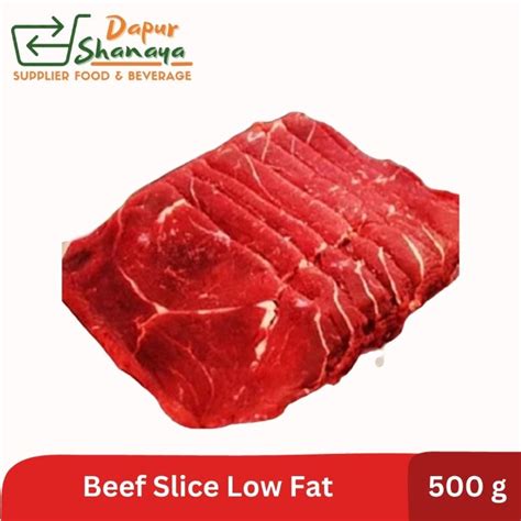 Jual Daging Beef Slice Low Fat Mm Gram Shopee Indonesia