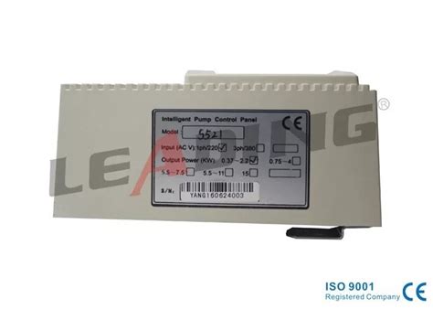 China Simplex Pump Control Panel Einphasen Pumpenregler Mit