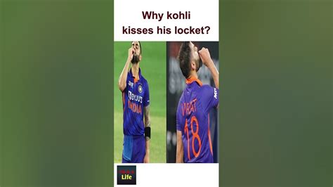 Virat Kohli Kisses His Locket After Century Shorts Youtube