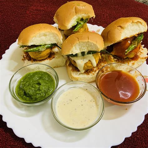 Homemade Mouthwatering Vada Pav R Spicy