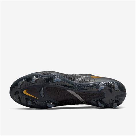 Nike Phantom GT II Elite FG Negro Gris Metálico Dorado metalizado