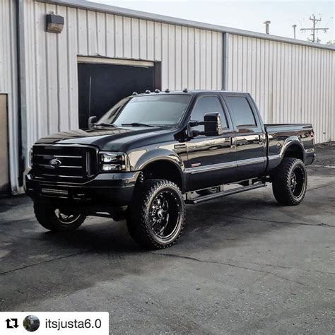 Badass Powerstroke Ford F250 60 Diesel Trucks Ford Diesel Trucks