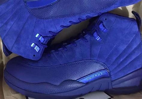 Air Jordan 12 Deep Royal Blue Closer Look