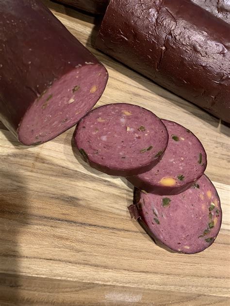 Smoked Deer Summer Sausage