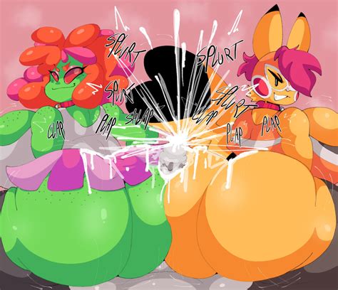 Rule 34 Anthro Ass Bellossom Big Breasts Big Butt Big Penis Bodily Fluids Bottomwear Breasts