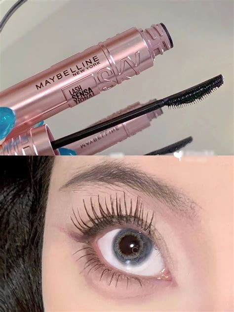 Mascara Maybelline Lash Sensational Sky High Waterproof Mint