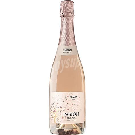 Pasion Cuv E Cava Brut Rosado Ecol Gico Botella Cl