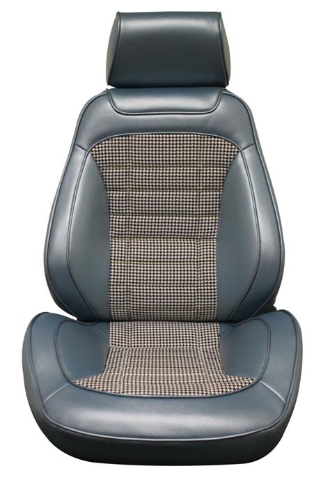 Distinctive Industries 1968 Camaro Houndstooth Touring Ii Front Assembled Bucket Seats 69