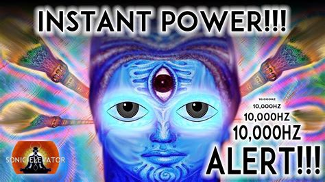 10000 Hz INSTANT THIRD EYE STIMULATION WARNING 100 MOST