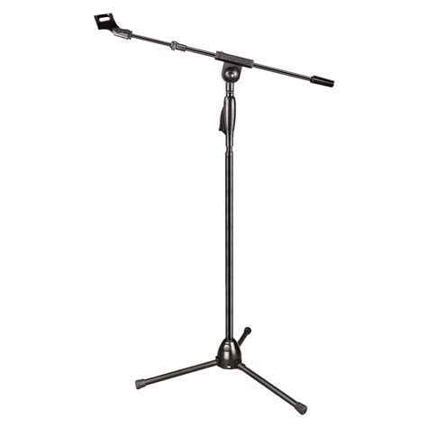 Freeboss Support De Microphone En M Tal Tr Pied Angle R Glable En