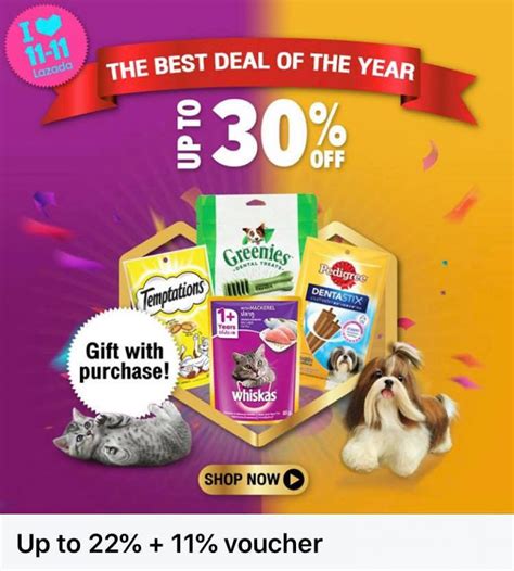 Whiskas X Lazada 11 11 After Party Sales Mypromo My