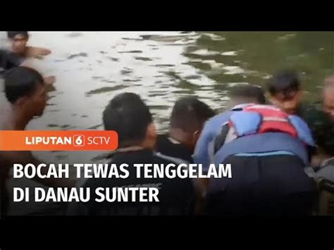 Tiga Bocah Tenggelam Saat Berenang Di Danau Sunter Satu Di Antaranya