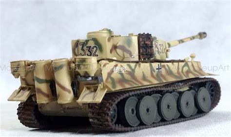 Easy Model WWII German Tiger I Early SS LAH Kursk 1943 Tank 1 72 No