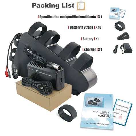 eBike Battery Triangle 52V 20AH 28AH Juice Bicycle Scrambler Battery f ...