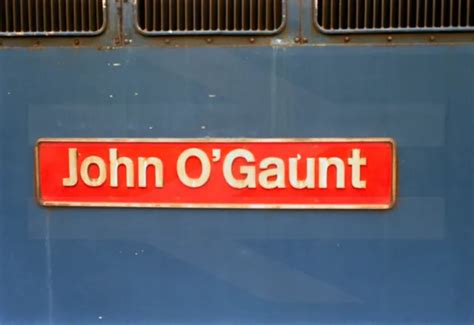 Original 35mm Neg Nameplate Class 87 87013 John O Gaunt 1984 1320 £1 10 Picclick Uk