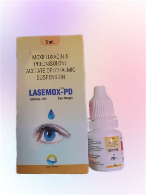 Moxifloxacin Prednisolone Acetate Eye Drops Packaging Size 5 Ml At Rs 140 Pack In New Delhi