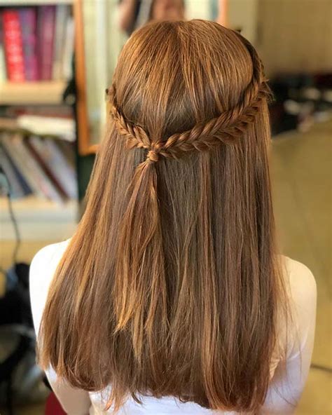 41 Pretty Half Up Half Down Braid Hairstyles To Diy Stayglam