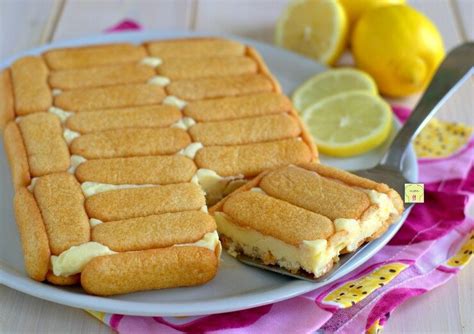 Torta Di Pavesini Al Limone Golosissima Torta Fredda Irresistibile