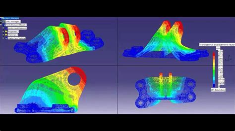 Brackets Analysis With Catia V5 Fea Youtube