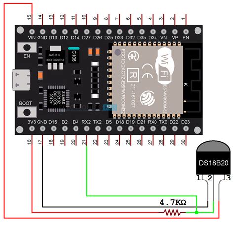 Esp Ds B Tutorial Ds B Temperature Sensor With Esp