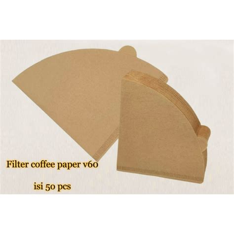 Jual Pcs Filter Coffee Paper V Kertas Filter Penyaring Kopi