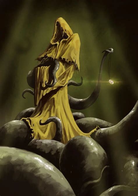 The King In Yellow Lovecraftian Horror Cthulhu Art Call Of Cthulhu