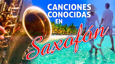 CANCIONES CONOCIDAS EN SAXOFON, Saxophone, Musica Instrumental 80s y ...