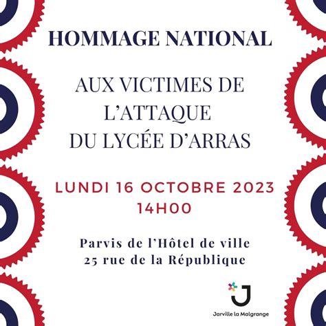 Hommage National Aux Victimes De Lattaque Du Lyc E Gambetta Darras