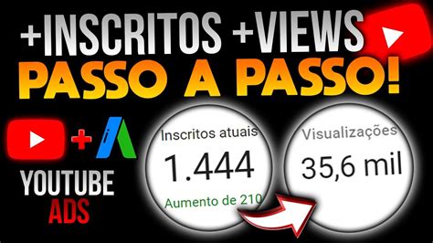 Como Aumentar Inscritos E Views No Youtube Em 10 Minutos Com O Youtube