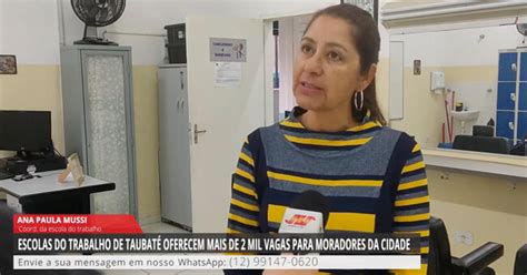 Escolas do Trabalho de Taubaté oferecem mais de 2 mil vagas para