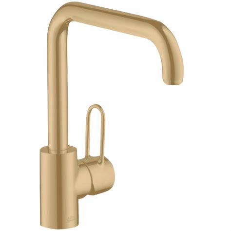 AXOR Uno Brushed Bronze Single Lever Kitchen Mixer Tap 14850140