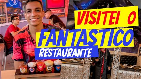 Visitei o novo Fantástico Restaurante no Rio de Janeiro YouTube