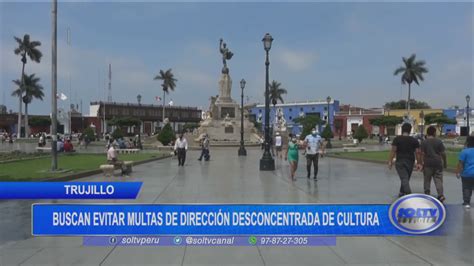 MPT busca evitar multas de Dirección Desconcentrada de Cultura de La