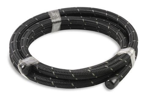 Mr Gasket Mr Gasket Black Nylon Braided Hose An Feet