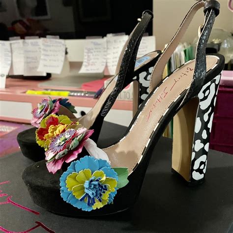 Nwt Betsey Johnson Milana Multi Design Platform Depop